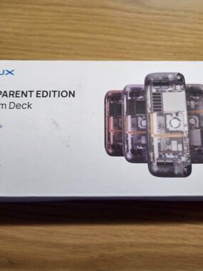 JSAUX Steam Deck Transparent Cover - Red